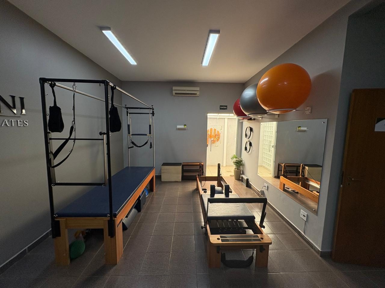 Aparelhos de Pilates da Clínica Salvini